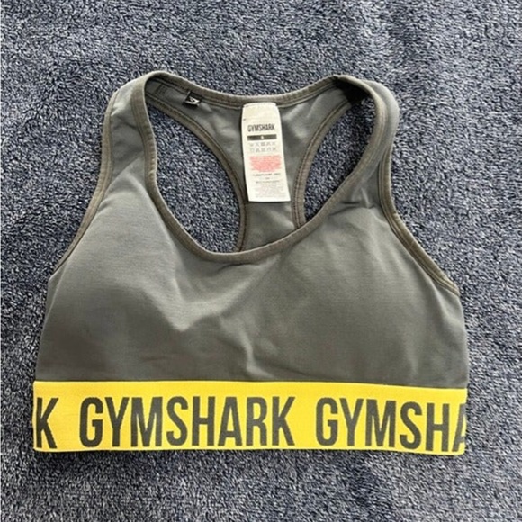 Gymshark Sports Bra Gray Size S - Picture 1 of 3